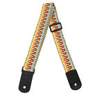 Exotic Rainbow Adjust Ukulele 4 String Hawaii Guitar Shoulder Strap VIS