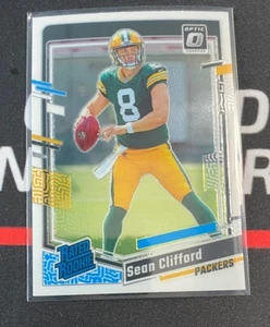Panini DonRuss Optic Sean Clifford Base Rated Rookie 2023 Green Bay Packers 242 - Picture 1 of 1