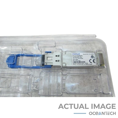 NEW Finisar 100GBASE-LR4 Gen2 FTLC1154RDPL 10km QSFP28 Optical Transceiver - Image 1 of 4
