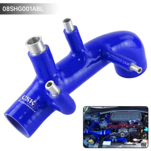 For Subaru GC8 EJ20 WRX STI 98-00 Induction Turbo Intake Inlet Pipe Hose Blue - Picture 1 of 9