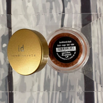 Bare Minerals Loose Powder Blush GOLDEN DIAMOND .57g/.02oz 46741 NEW - Image 1 of 4