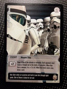 Star Wars Jedi Knights Premiere TCG SILVER FOIL 1st DAY PRINT Certainly Brave UC - Picture 1 of 1