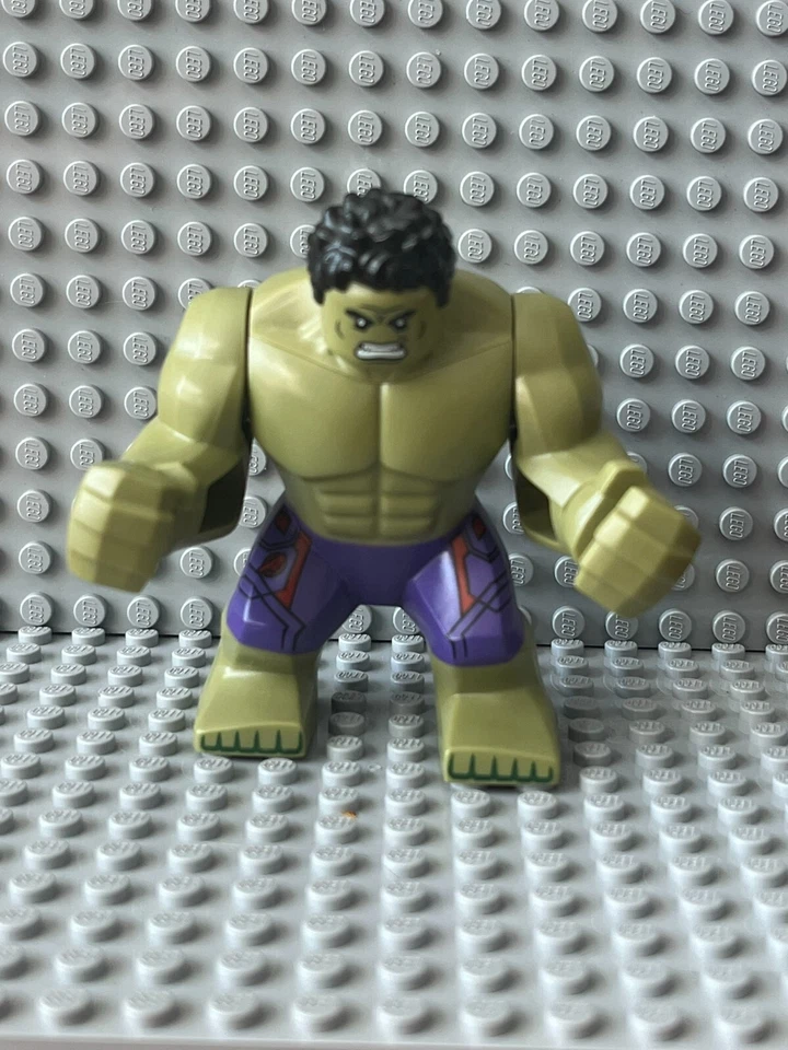 LEGO MARVEL Mini-figure minifig SH0173 Hulk 76031 76041 Ultron Rare! - Image 1 of 1