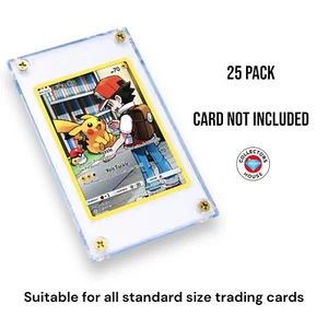 25 Pack Gold Screw Trading Card Case Pokemon Yugioh Topps Sports UK - Picture 1 of 4