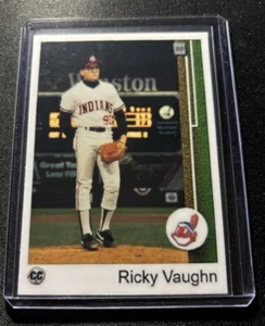 CHARLIE SHEEN WILD THING MAJOR LEAGUE RICKY VAUGHN ACEO CARD ORIGINAL DESIGN - Picture 1 of 1