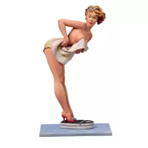 Kit Modelo Resina 1/22 80mm Hermosa Niña Natación Pin Up Sin Pintar - Imagen 1 de 5