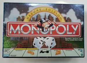 Vintage "Monopoly Deluxe Edition" Board Game-Parker Brothers 1998