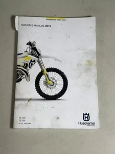 2019 Husqvarna TE150 Owner's Manual Service Enduro MX 150 TX TX150 Dirt Bike - Bild 1 von 1