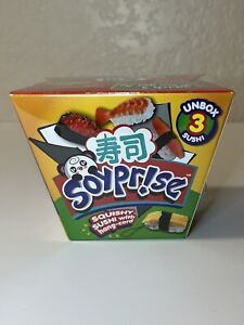 Soyprise Play Food Sushi Surprise Kit Squishy Keychain w Hang Cord Blind Box New