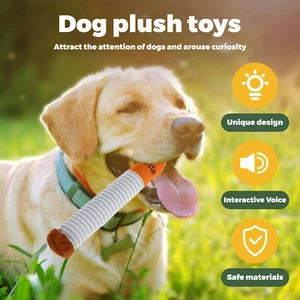 3 Pcs Dog Toys with a Box Funny Dog Squeaky Toys Safe Pet Toys Interactive qiLHx - Picture 1 of 11