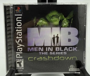 Men in Black -- The Series: Crashdown (Sony PlayStation 1, 2001) CIB - Bild 1 von 3