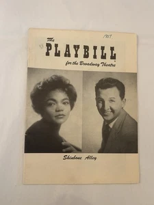 SHINBONE ALLEY Spielzettel EARTHA KITT EDDIE BRACKEN 1957 Mel Brooks Erik Rhodes - Bild 1 von 7
