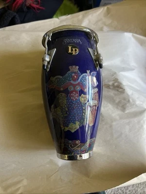 RARO Tambor Conga LP Sobrenatural Santana Púrpura Diseño Antiguo Usado en Excelente Condición Foto 1 de 4