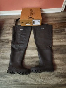 Frogg Toggs Herren Rana II Bootfoot Hüftwathose Braun Größe 5 Stollen - Bild 1 von 4
