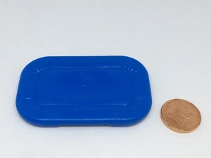 Playmobil Miniatur blaue Matte - C8 - Bild 1 von 2