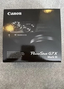 Canon Powershot G7 X Mark III 20.1 MP Digital Camera - Silver - Brand New - Picture 1 of 4