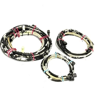 Juego de 3 mangueras hidráulicas de elevación superior convertibles Jaguar X100 XKR 97-06 OEM 45K Foto 1 de 4