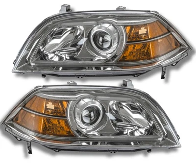 Par de faros halógenos sin bombilla para Acura MDX 2004-2006, lados izquierdo y derecho Foto 1 de 4