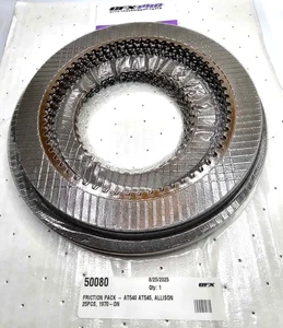 50080 Allison Transmission Friction Kit Pack AT540 AT545 25 Pcs 1970-On Replac. - Picture 1 of 10