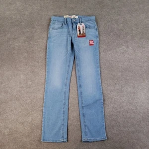 Levis 511 Jeans Boys 14 Regular 27x29 Light Blue Performance Flex Slim Fit Denim - Picture 1 of 18