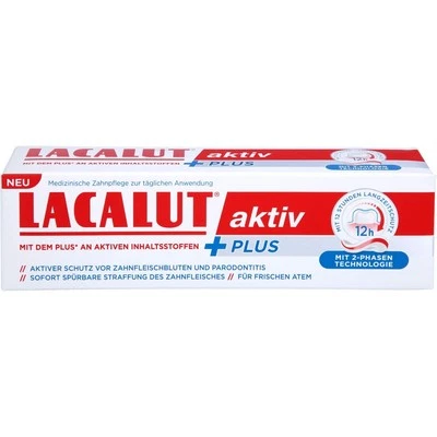 DR. THEISS LACALUT aktiv Plus Zahncreme 75 ml PZN17896130
