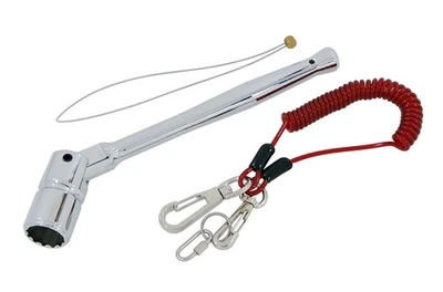 Ratchet Scaffold Spanner With Tether - Image 1 of 3