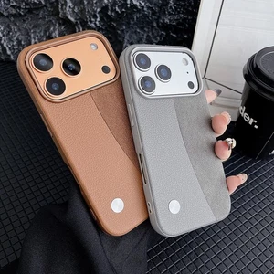 Shockproof PU leather Case Cover for iPhone 17 16 15 14 13 Pro Max 17 Pro Air - Picture 1 of 12