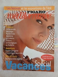 FIGARO MEDITERRANEE 1/8/2000 VIA FERRATA MONT BLANC PLAGE DU LITTORAL LUBERON - Picture 1 of 8