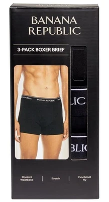 Pack de 3 calzoncillos boxer Banana Republic para hombre Foto 1 de 4