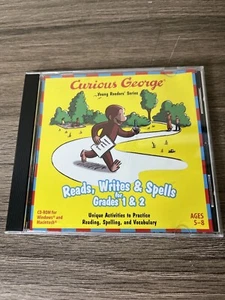 Curious George Reads, Writes & Spells For 1st & 2nd Grade CD - Picture 1 of 5