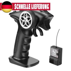 FS-GT3B 2,4 GHz 4CH Fernbedienung RC Sender mit Empfänger für RC Auto Boot Neu - Bild 1 von 12