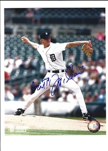 Jeff Weaver autograph signed 8 x 10 inch photo TIGERS POSE 1 - Picture 1 of 1