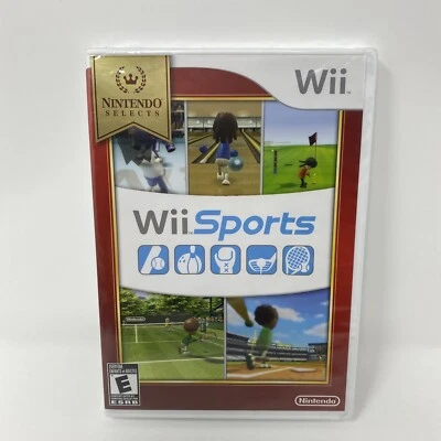 Wii Sports (Wii, 2006) Brand New Factory Sealed Nintendo Selects - Image 1 of 4