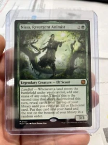 MTG MOM Aftermath M Nissa Resurgent Animist #0022 - Picture 1 of 5