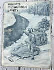Vintage Minnesota Podręcznik bezpieczeństwa skutera śnieżnego Książka