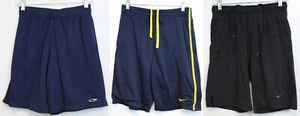 3 Sports Shorts Mesh Basketball sz Sm Med Navy Blue Black Nike Champion Active - Picture 1 of 22