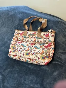Borsa grande Lilly Bloom uccellini e fiori - Foto 1 di 18