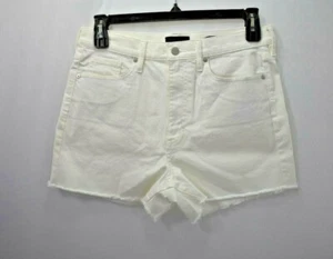 BANANA REPUBLIC RAW HEM WHITE SHORTS SZ 31 NEW WITHOUT TAG - Picture 1 of 9