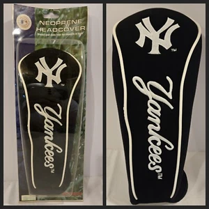 NEW YORK YANKEES MLB GOLF HEADCOVER DRIVER NEOPREN GESTICKTER SCHRIFTZUG NEU - Bild 1 von 14