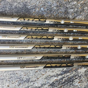 Pulled Set of $400 UST Mamiya ATTAS 80S 5-AW Shafts .355 Taper - Bild 1 von 4