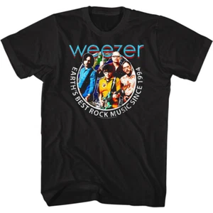 Weezer Earth's Best Rock Music Since 1994 Men's T Shirt Concert Merch - Picture 1 of 5