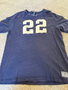 Polo Sport Vintage Navy Blue Football Jersey In XL Ralph Lauren VERY RARE - Picture 1 of 4