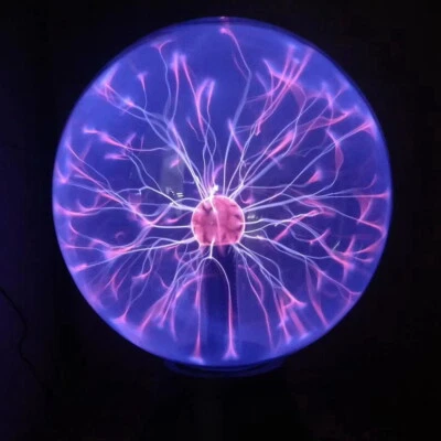 Blue 16" Tesla Plasma Ball Lightning Lamp Light Decor for Holiday Party Club Bar - Image 1 of 4