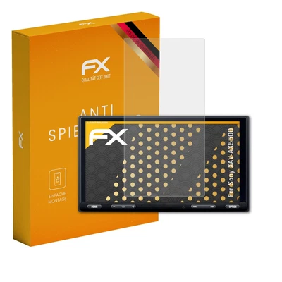 atFoliX 3x Displayfolie für Sony XAV-AX5500 Schutzfolie matt&stoßfest Folie - Bild 1 von 4