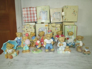 Lot of 12 Cherished Teddies Figurines w/Boxes, GUC - Picture 1 of 3