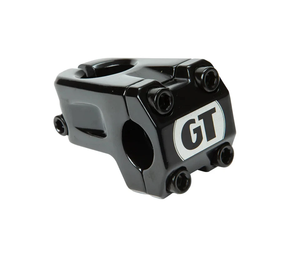 GT NBS alloy (FRONT LOAD) 1 1/8" threadless  BMX bicycle stem, 40mm reach BLACK - Image 1 of 1