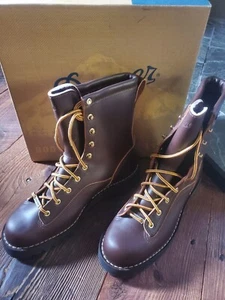 Danner Men's Rain Forest Insulated Gore-tex Boots, Brown - Picture 1 of 14
