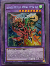 Elemental HERO Flame Wingman BLMR-EN012 - 1st edition Secret Rare NM - M YUGIOH
