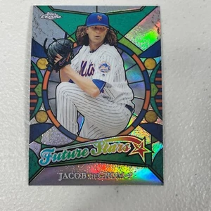 2016 Topps Chrome JACOB DeGROM #FS-5 Future Stars Insert Card New York Mets - Picture 1 of 2