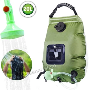 Faltbar 20L Solar Wasser Taschen Draußen Tragbar Camping Heizung Dusche Bags - Bild 1 von 13